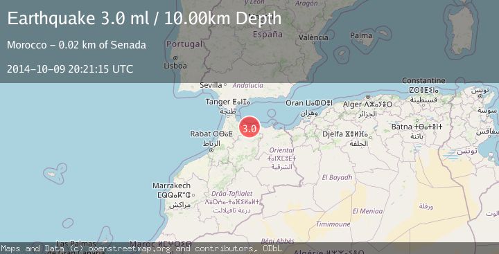 Map of STRAIT OF GIBRALTAR