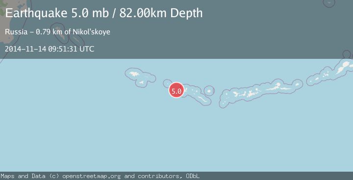 Map of RAT ISLANDS, ALEUTIAN ISLANDS