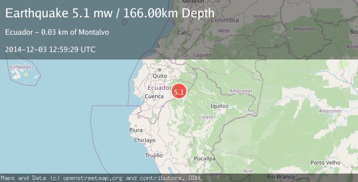 Map of PERU-ECUADOR BORDER REGION