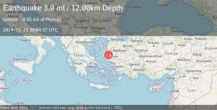 Map of NEAR THE COAST OF WESTERN TURKEY