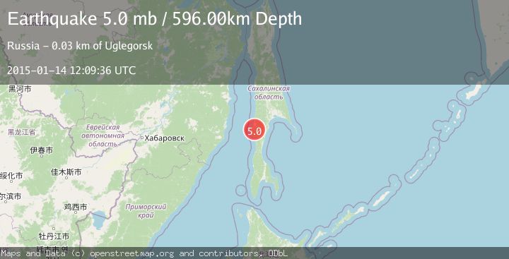 Map of SAKHALIN, RUSSIA