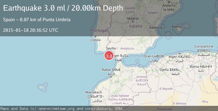 Map of STRAIT OF GIBRALTAR