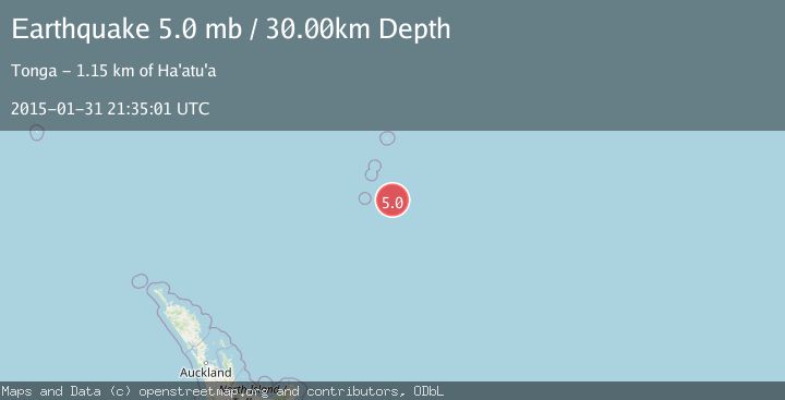 Map of KERMADEC ISLANDS REGION