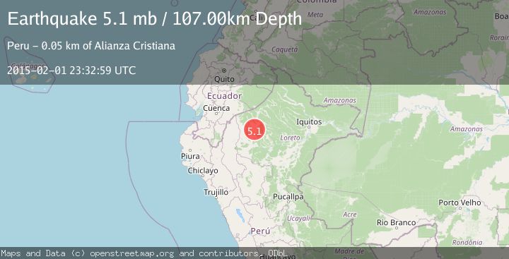 Map of NORTHERN PERU