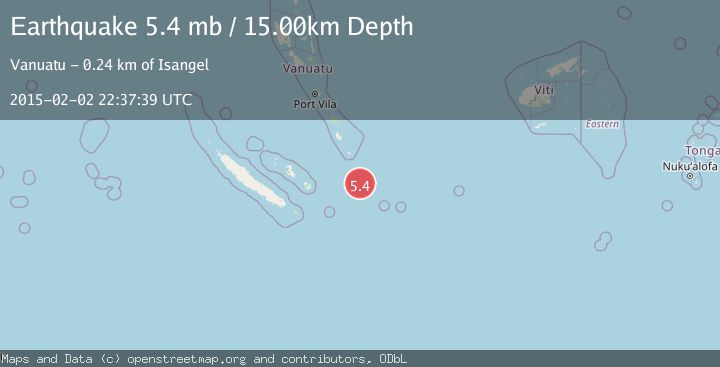 Map of SOUTHEAST OF LOYALTY ISLANDS