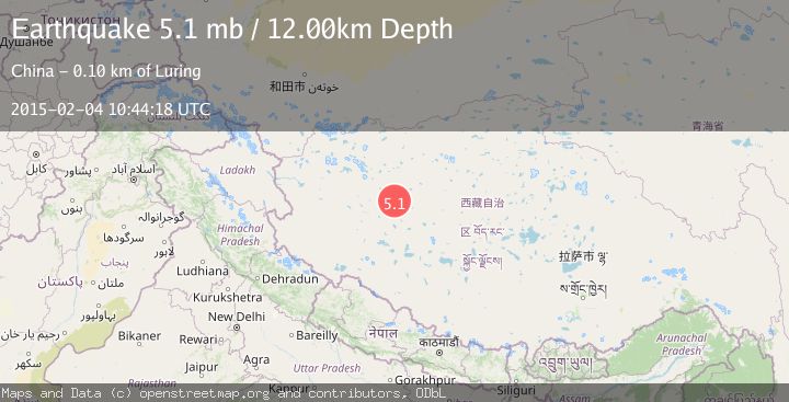 Map of WESTERN XIZANG