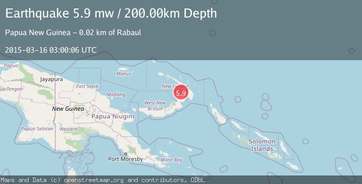 Map of NEW BRITAIN REGION, P.N.G.