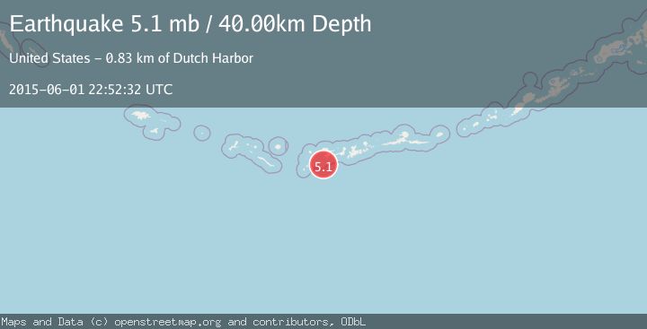 Map of ANDREANOF ISLANDS, ALEUTIAN IS.