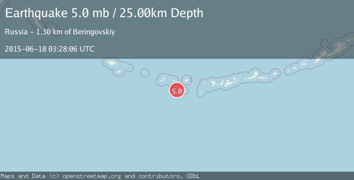 Map of RAT ISLANDS, ALEUTIAN ISLANDS