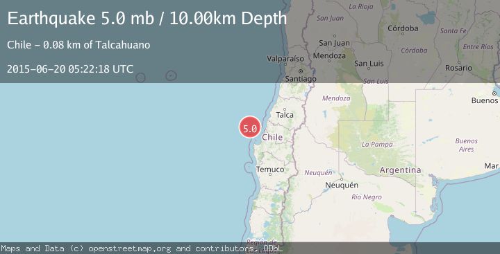 Map of OFFSHORE BIO-BIO, CHILE