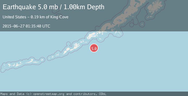 Map of UNIMAK ISLAND REGION, ALASKA
