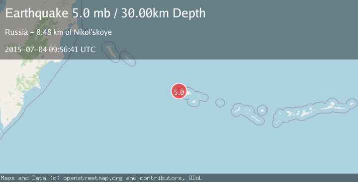 Map of NEAR ISLANDS, ALEUTIAN ISLANDS