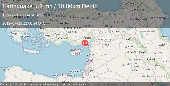 Map of CENTRAL TURKEY