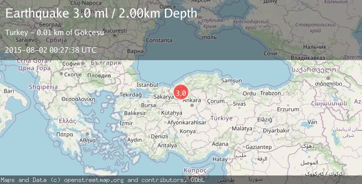 Map of WESTERN TURKEY