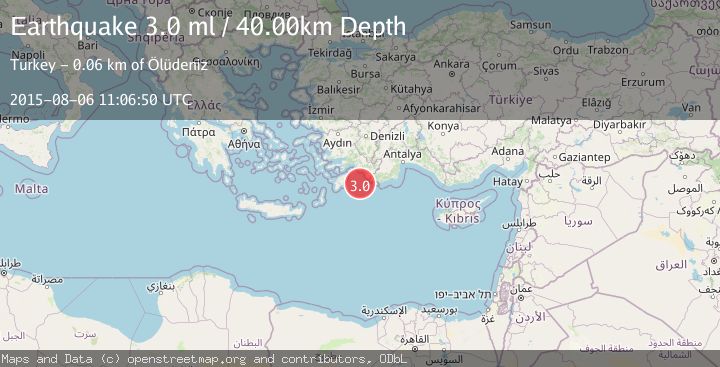 Map of DODECANESE IS.-TURKEY BORDER REG