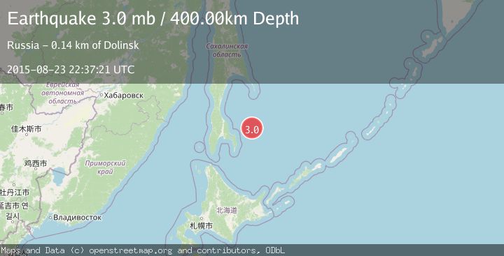 Map of SEA OF OKHOTSK