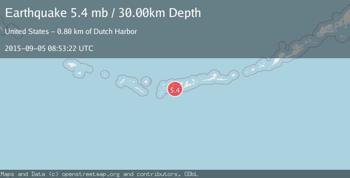 Map of ANDREANOF ISLANDS, ALEUTIAN IS.