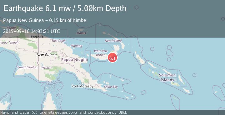 Map of NEW BRITAIN REGION, P.N.G.