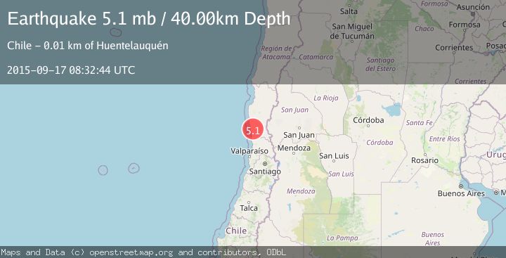 Map of COQUIMBO, CHILE