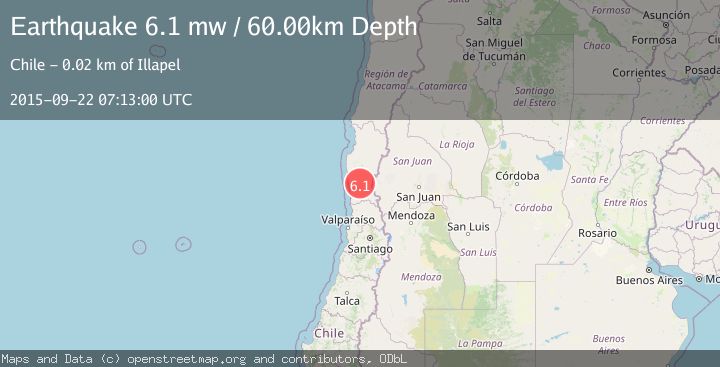Map of COQUIMBO, CHILE