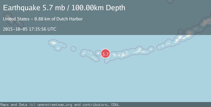 Map of ANDREANOF ISLANDS, ALEUTIAN IS.