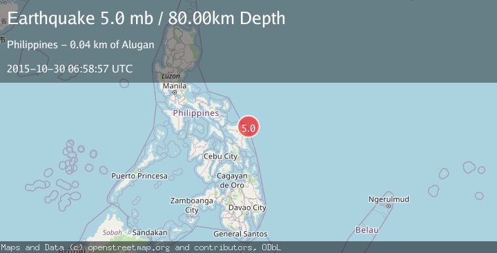 Map of SAMAR, PHILIPPINES
