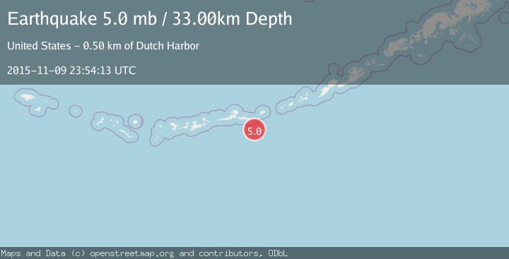 Map of ANDREANOF ISLANDS, ALEUTIAN IS.