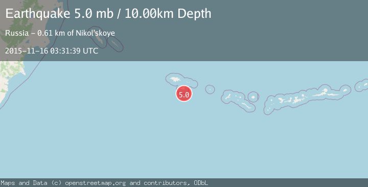 Map of NEAR ISLANDS, ALEUTIAN ISLANDS