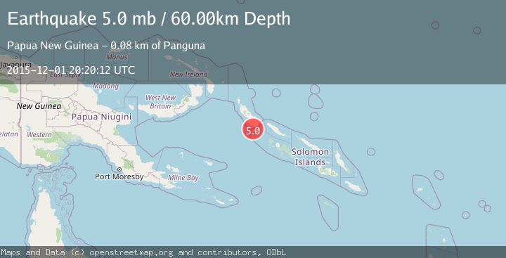 Map of SOLOMON ISLANDS