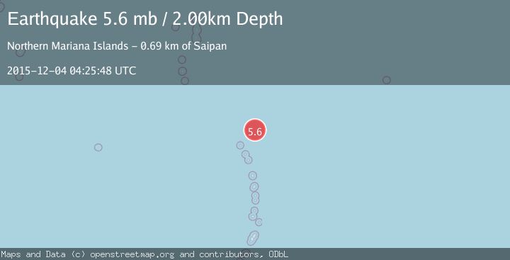 Map of MARIANA ISLANDS REGION
