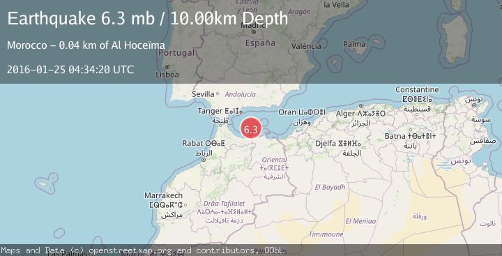 Map of STRAIT OF GIBRALTAR