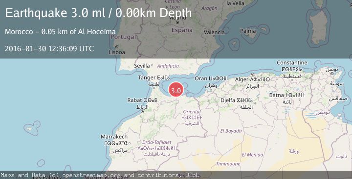 Map of STRAIT OF GIBRALTAR