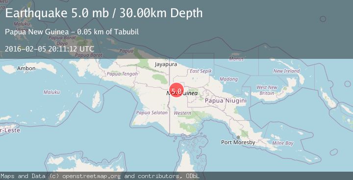 Map of NEW GUINEA, PAPUA NEW GUINEA