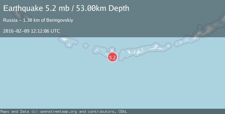 Map of RAT ISLANDS, ALEUTIAN ISLANDS