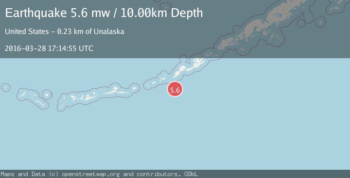 Map of FOX ISLANDS, ALEUTIAN ISLANDS