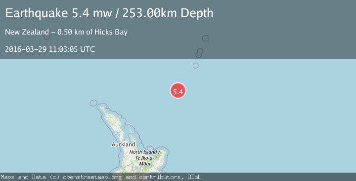 Map of SOUTH OF KERMADEC ISLANDS