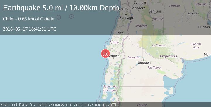 Map of OFFSHORE BIO-BIO, CHILE