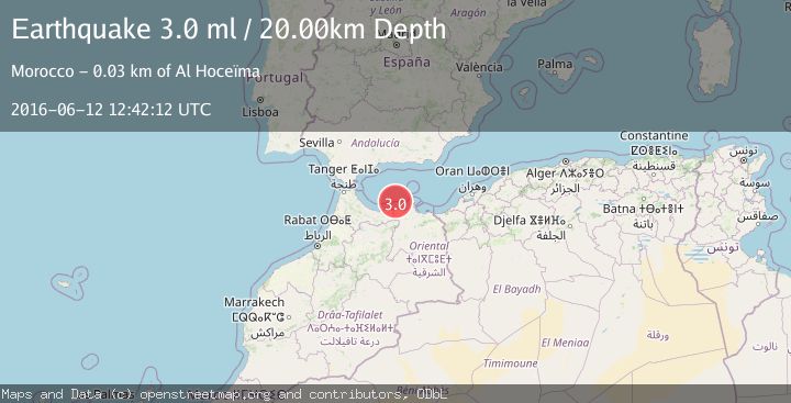 Map of STRAIT OF GIBRALTAR