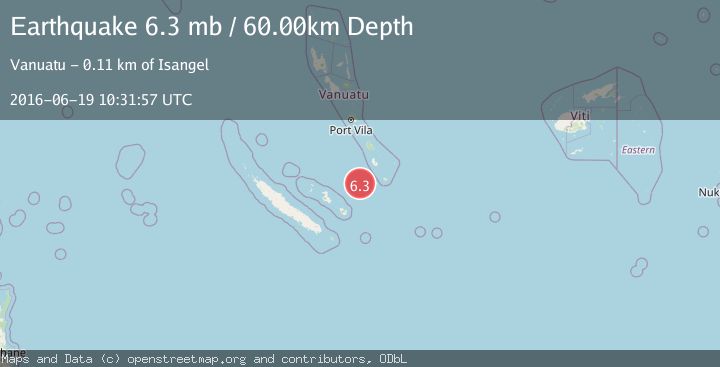 Map of LOYALTY ISLANDS