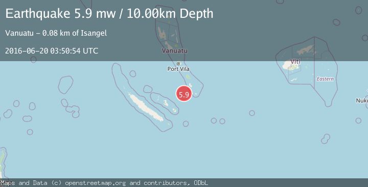 Map of LOYALTY ISLANDS