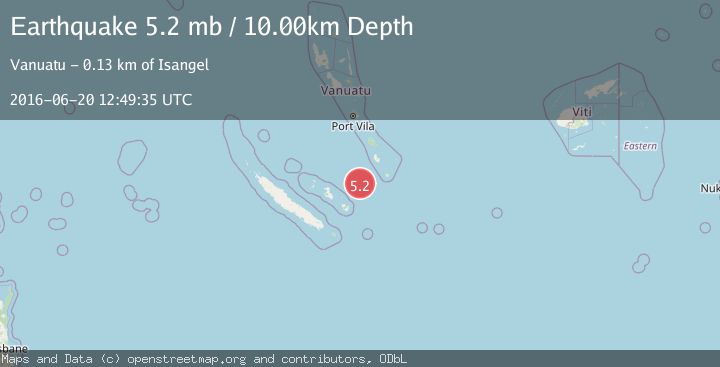 Map of LOYALTY ISLANDS
