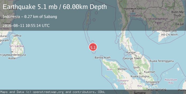 Map of NICOBAR ISLANDS, INDIA REGION
