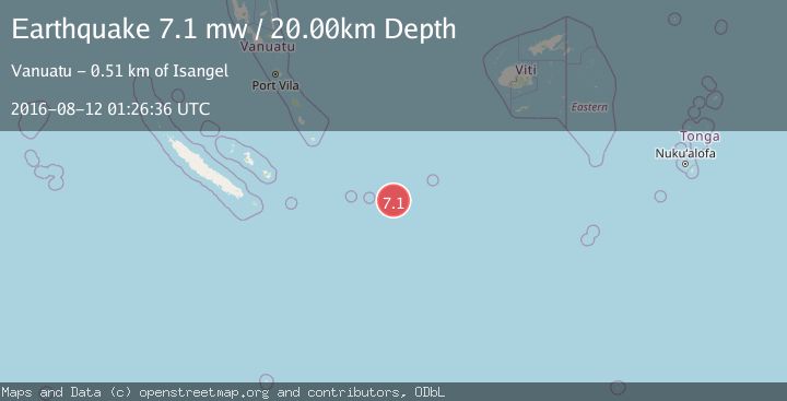 Map of SOUTHEAST OF LOYALTY ISLANDS