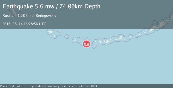 Map of RAT ISLANDS, ALEUTIAN ISLANDS