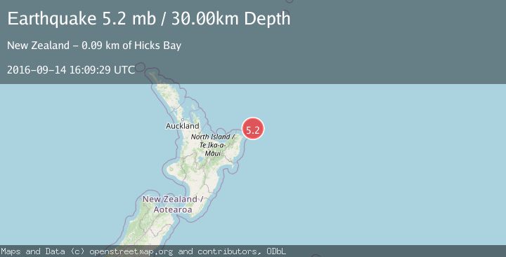 Map of OFF E. COAST OF N. ISLAND, N.Z.