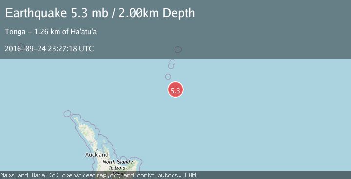 Map of SOUTH OF KERMADEC ISLANDS