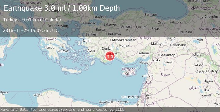Map of WESTERN TURKEY