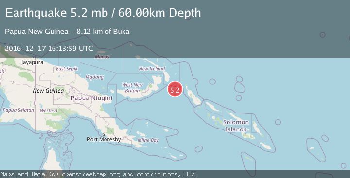 Map of NEW IRELAND REGION, P.N.G.