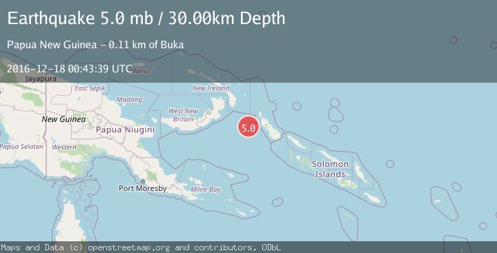 Map of NEW BRITAIN REGION, P.N.G.