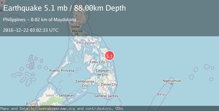 Map of SAMAR, PHILIPPINES